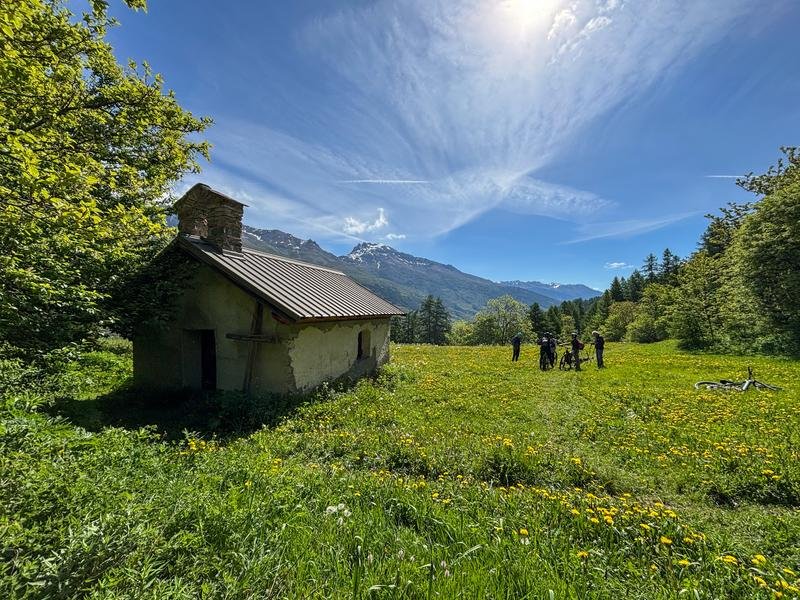 Découverte patrimoine de la vallée en VTT VAE_La Salle-les-Alpes