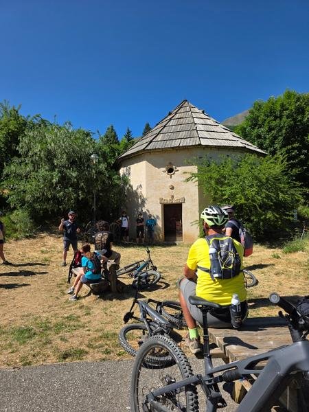 Découverte patrimoine de la vallée en VTT VAE_La Salle-les-Alpes