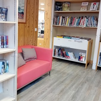 Bibliothèque - Deuxième pièce