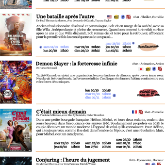 Toussaint liste des films 3