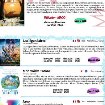 liste films 28/01 n°1