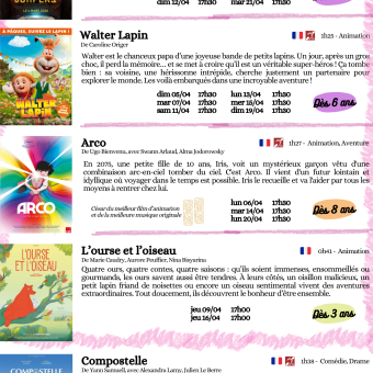 Programme du 1er avril