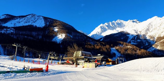 Front de neige de Pré Chabert