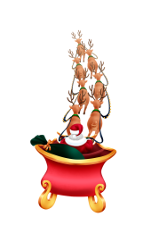 Traineau du Père Noël