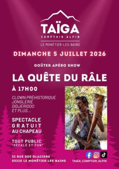Spectacle La quête du rale0 5/07/2026 - Spectacle La quête du rale0 5/07/2026