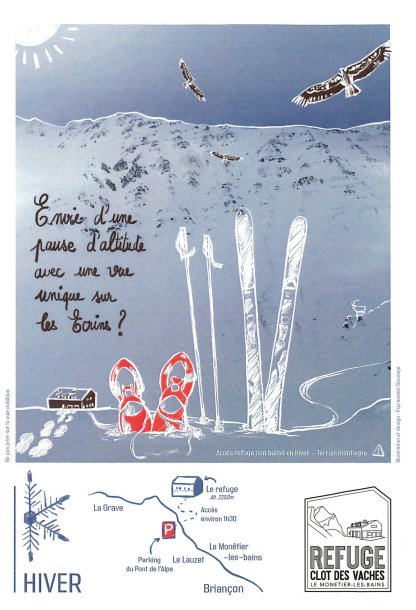 Plaquette refuge hiver