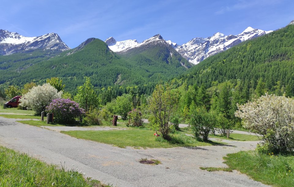 Vue du camping