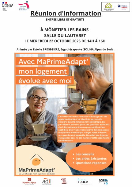 Réunion d information Ma Prime Adapt'