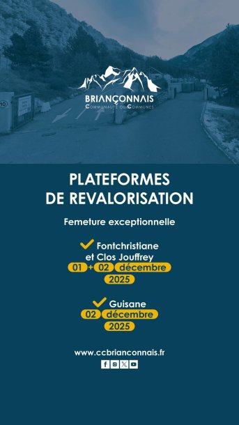 Fermeture déchetterie