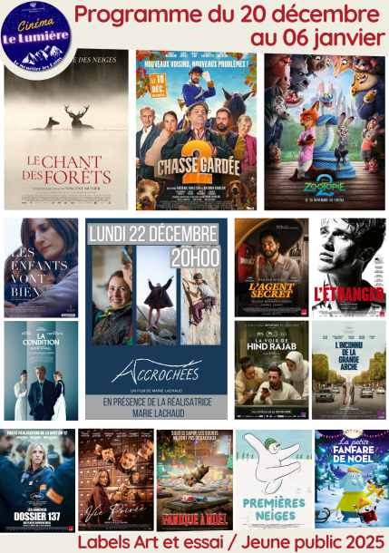 Programmation du 20 décembre 2025